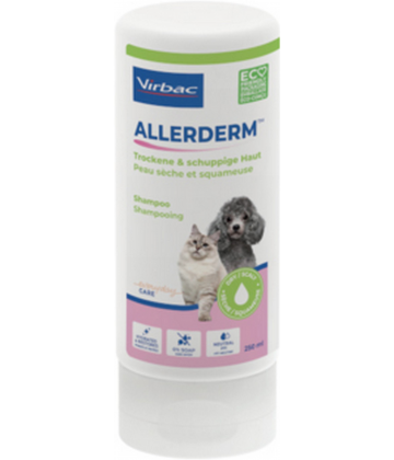 Virbac Allerderm Shampooing Peau Sèche 250 ml
