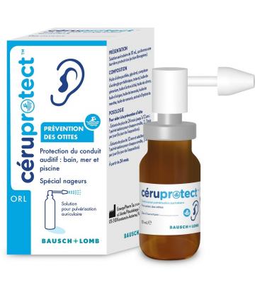Bausch & Lomb Céruprotect Solution Auriculaire Spray 10 ml