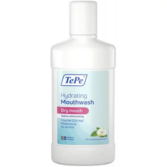 Tepe Bain de Bouche Hydratant Saveur Pomme Menthe 500 ml