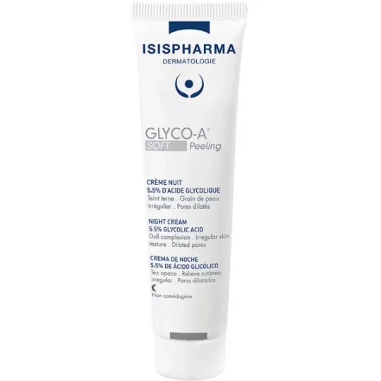 Isispharma Glyco-A Soft Peeling Crème Nuit 30 ml