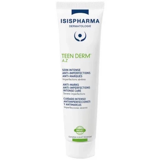 Isispharma Teen Derm AZ Soin Intense Anti-Imperfections Anti-Marques 30 ml