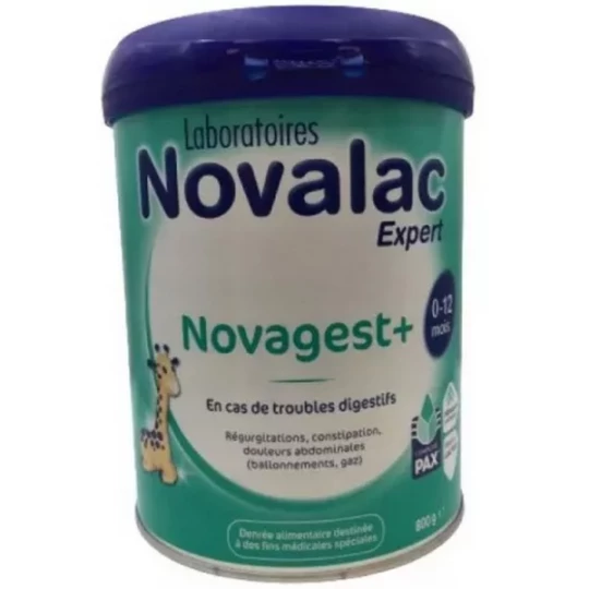 Novalac Novagest+ Lait Infantile 0-12 Mois Poudre 800 g