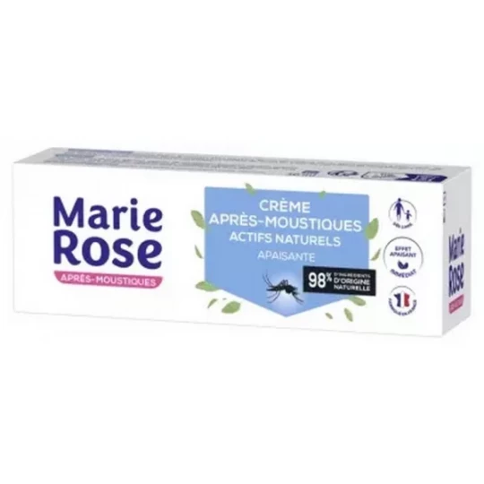 Marie Rose Crème Après-Moustiques Actifs Naturels Apaisante 50 ml