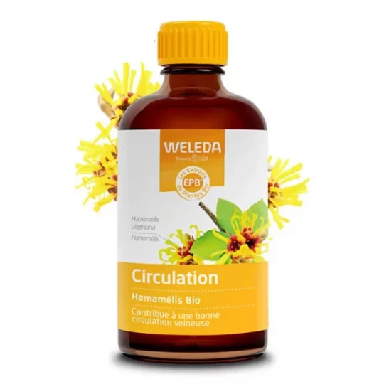 Weleda Extraits de Plantes Hamamélis Bio Circulation 100 ml