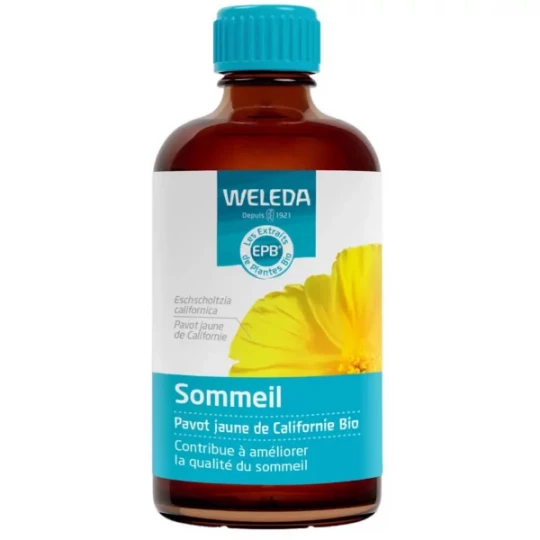 Weleda Extraits de Plantes Pavot Jaune de Californie Bio Sommeil 100 ml - image 1