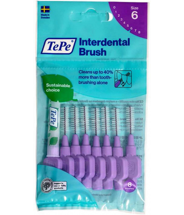 TePe Brossettes Interdentaires x 6 + 2