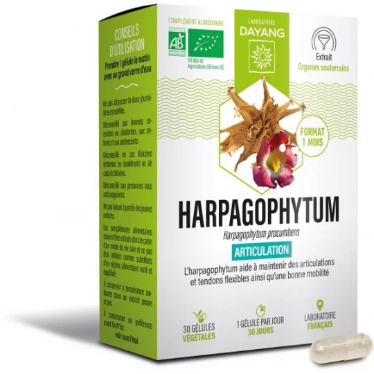 Dayang Harpagophytum Articulation Bio Gélules x 30