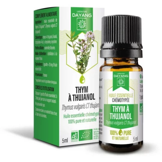 Dayang Huile Essentielle Bio Thym Thujanol 5 ml