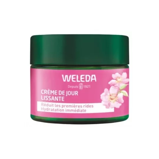 Weleda Crème de Jour Lissante Rose Musquée & Thé Blanc 40 ml