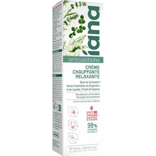 Iana Crème Chauffante Relaxante 100 ml