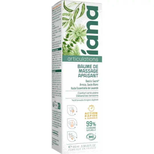 Iana Baume de Massage Apaisant 100 ml