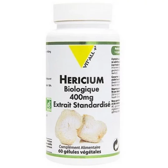 VIT'ALL+ Héricium Bio Gélules Végétales x 60