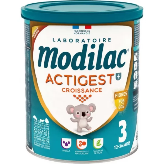 Modilac Actigest Croissance 3ème Âge 12 à 18 Mois 800 g