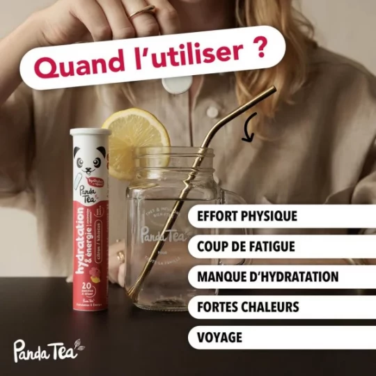 Panda Tea Hydratation & Energie Pastilles x 20 - image 3