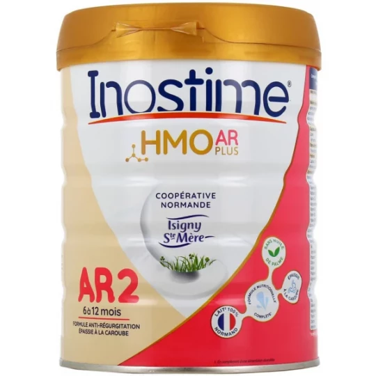 Inostime Lait Infantile HMO AR Plus 2ème Age 6-12 Mois Poudre 800 g