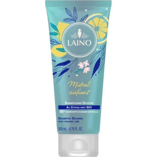 Laino Gel Douche 3 En 1 Mistral Vivifiant 200 ml