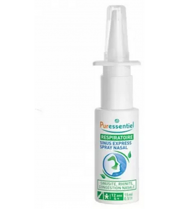 Puressentiel Respiratoire Sinus Express Spray Nasal 15 ml