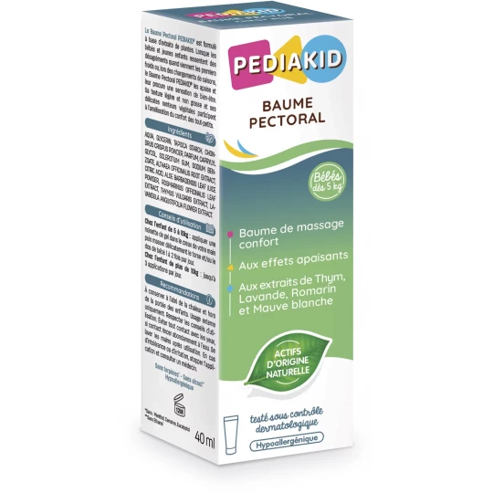 Pediakid Baume Pectoral 40 ml