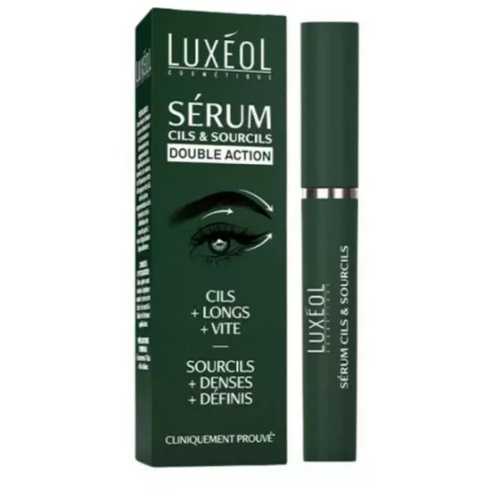 Luxéol Sérum Cils et Sourcils Double Action 10 ml
