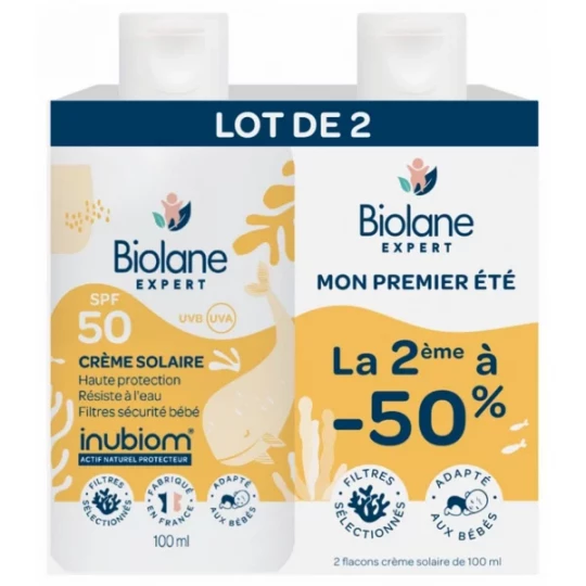 Biolane Expert Crème Solaire SPF50 - image 1
