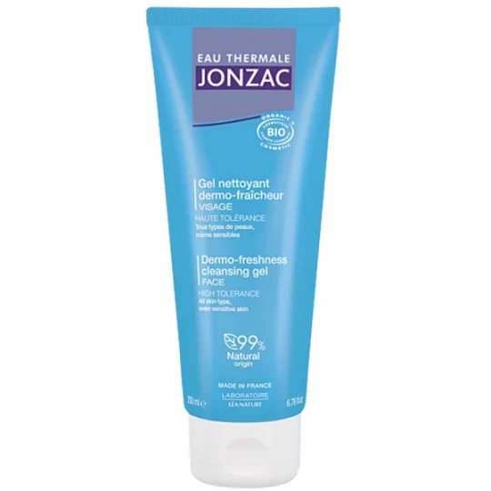 Eau Thermale Jonzac Gel Nettoyant Dermo-Fraîcheur Bio 200 ml
