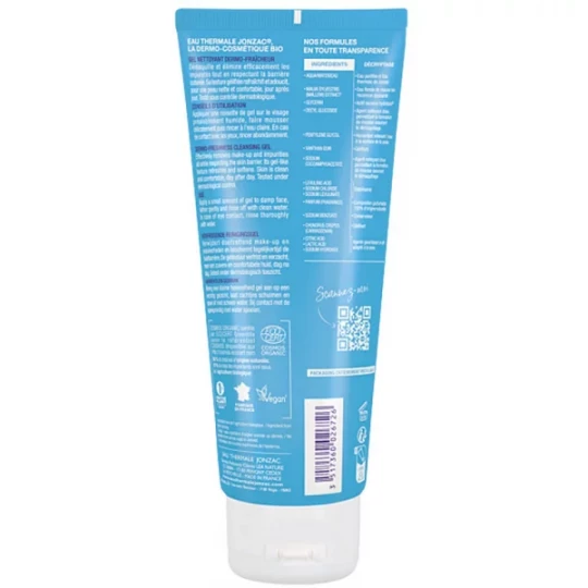 Eau Thermale Jonzac Gel Nettoyant Dermo-Fraîcheur Bio 200 ml - image 2