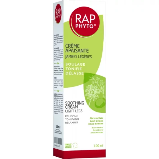 Rap Phyto Crème Apaisante Jambes Légères 100 ml