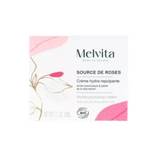 Melvita Source de Roses Crème Hydra- Repulpante - image 3