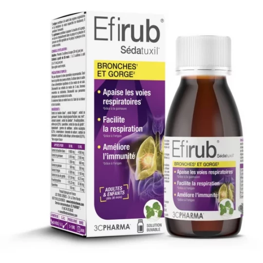 3C Pharma Efirub Sirop 125 ml