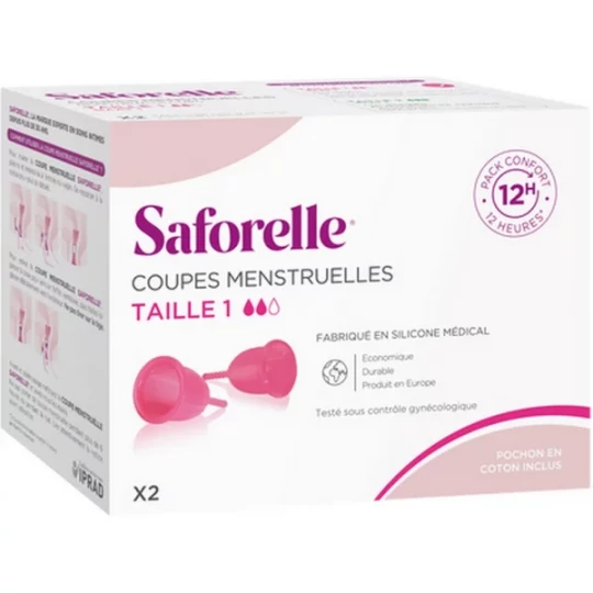 Saforelle Cup Protect Coupes Menstruelles x 2 - image 2