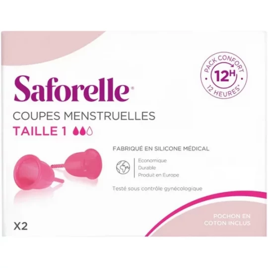 Saforelle Cup Protect Coupes Menstruelles x 2
