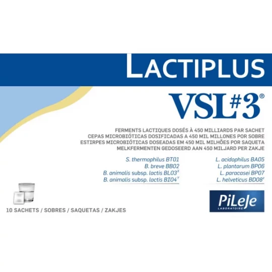PiLeJe Lactiplus VSL 3 Sachets x 10