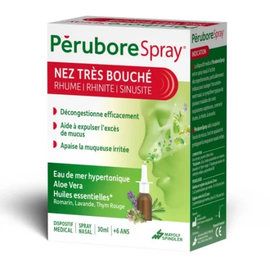 Pérubore Spray Nez Très Bouché 30 ml