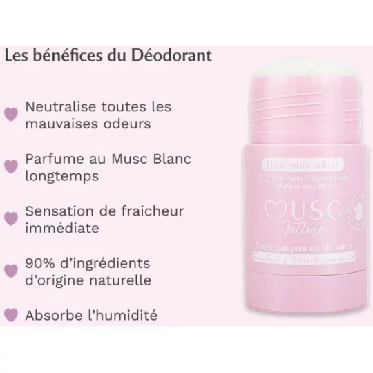 Musc Intime Déodorant Naturel 50 g - image 13
