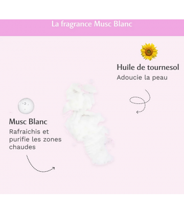 Musc Intime Déodorant Naturel 50 g