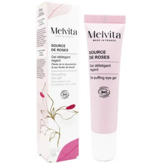 Melvita Source de Roses Gel Défatiguant Regard 15 ml