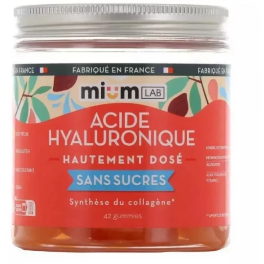 Mium Lab Acide Hyaluronique Sans Sucres Gommes x 42