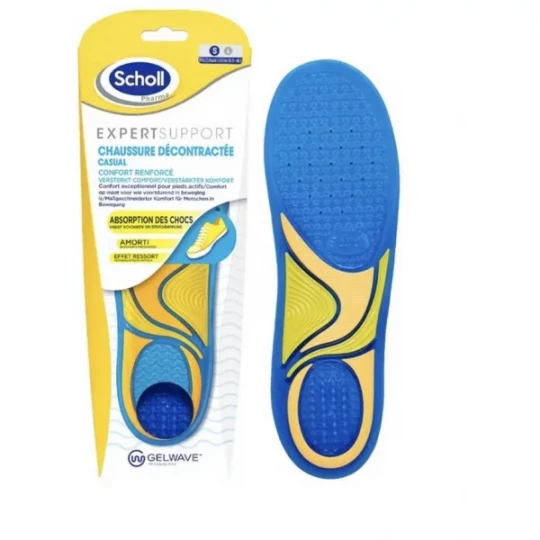 Scholl Expert Support Semelles Chaussures Décontractées