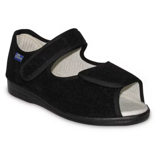 Donjoy DrComfort CHUT Unisexe Cotton Noir