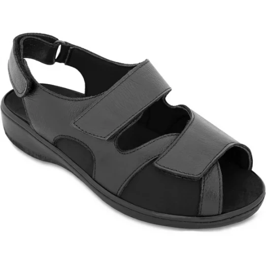 Donjoy DrComfort CHUT Lea Noir