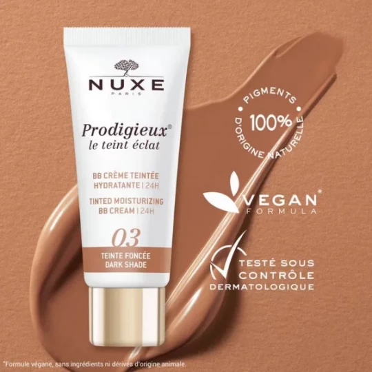 Nuxe Prodigieux Le Teint Eclat BB Crème Teintée Hydratante 30 ml - image 8