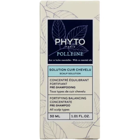 Phyto Polleine Concentré Equilibrant Fortifiant Cuir Chevelu 30 ml