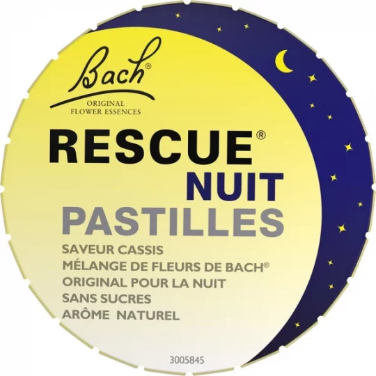 Rescue Nuit Pastilles Cassis 50 g - image 2