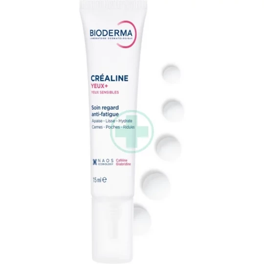 Bioderma Créaline Yeux+ Soin Regard Anti-Fatigue 15 ml - image 3