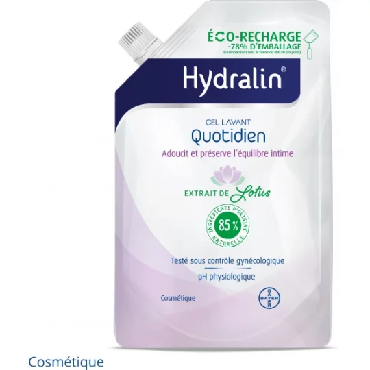 Hydralin Quotidien Éco-Recharge 400 ml