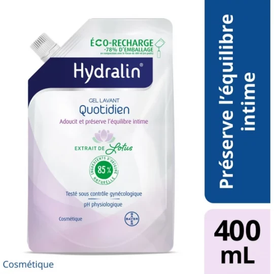 Hydralin Quotidien Éco-Recharge 400 ml - image 9