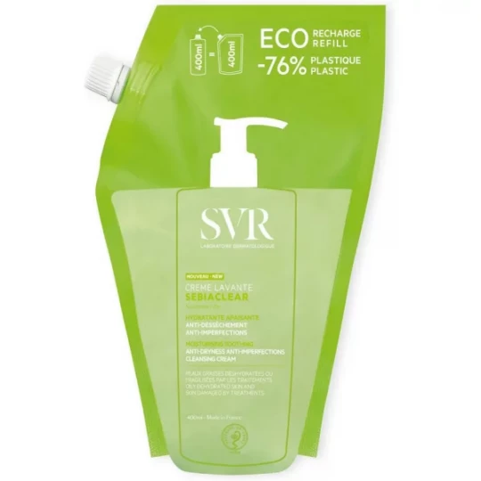 SVR Sebiaclear Crème Lavante Eco-Recharge 400 ml