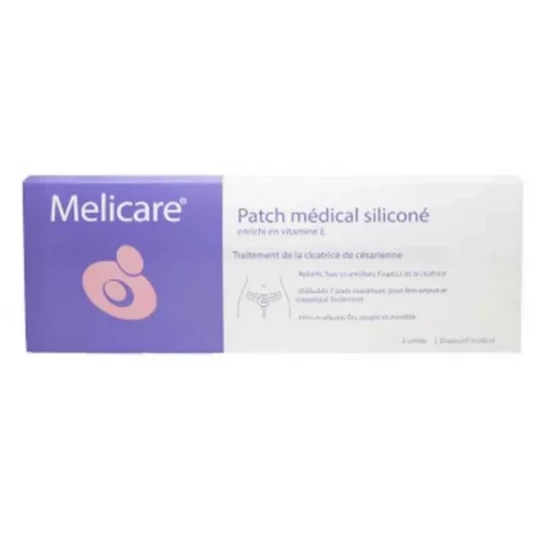 Melicare Patch Médical en Silicone pour Césarienne x 3