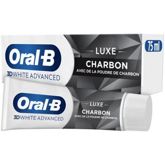Oral-B 3D White Advanced Luxe Charbon Dentifrice - image 2