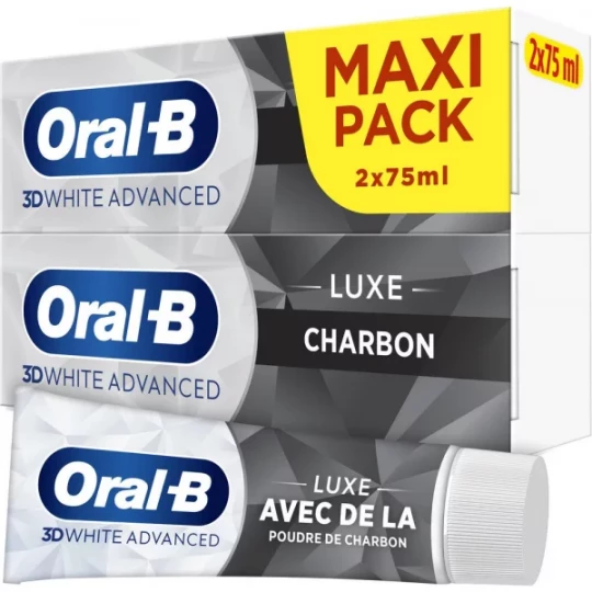 Oral-B 3D White Advanced Luxe Charbon Dentifrice - image 7